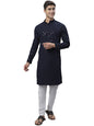 Jompers Mens Chikankari Embroidered And Sequins Kurta Pyjama Set