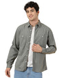 Thomas Scott Mens Regular Fit Shirt (TS1229_Steel
