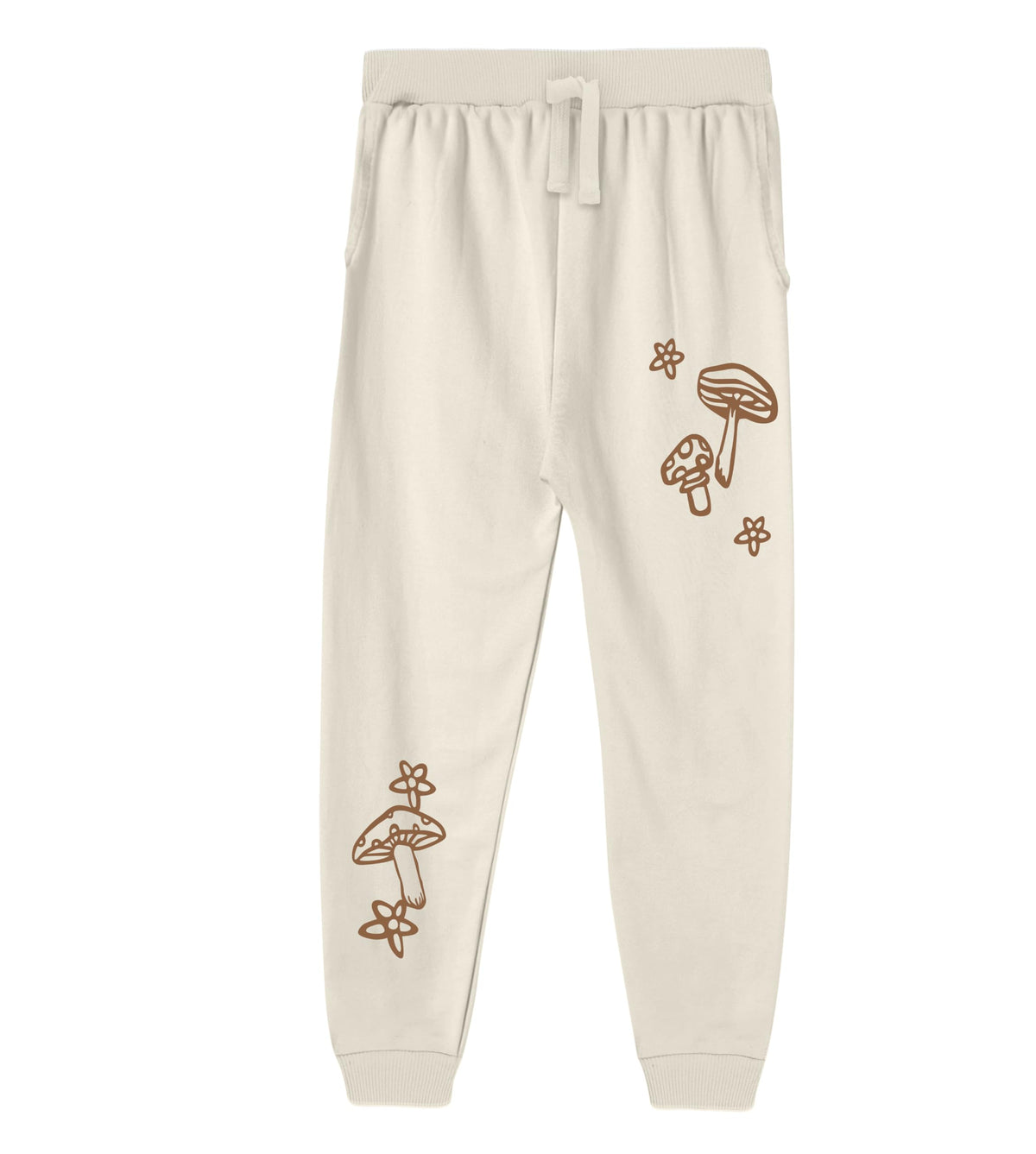 Kyda Kids GirlS Regular Cotton Printed Joggers For Casual Wear, Jogging, Exercise& Walking (Pack Of 1) Off White