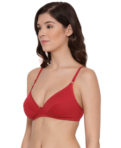 Lyra Lux 501 Plunge Underwired Everyday Bra (Redlove)