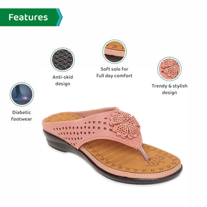 Ortho Joy Fancy Doctor Slippers | Soft Chappal For Women | Comfortable Footwear For Women