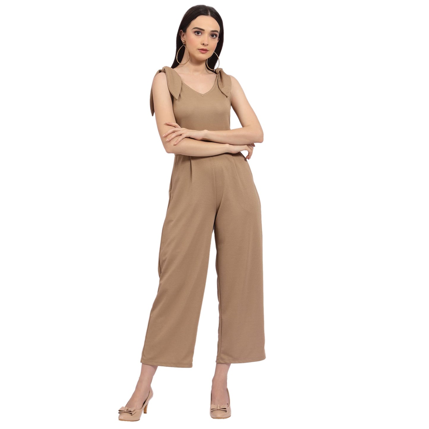 Rigo Regular Fit Cotton Midi Jumpsuit for Women | Stylish Western Playsuit for Women | One Piece Dress for Women