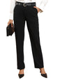 Ketch WomenS Regular Mid Rise Casual Pants (Khpn000018_Black,Medium