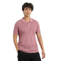 Nobero MenS Self Design Regular Fit Polo Shirt (1M-Twpo-R0020_Nostalgia Rose