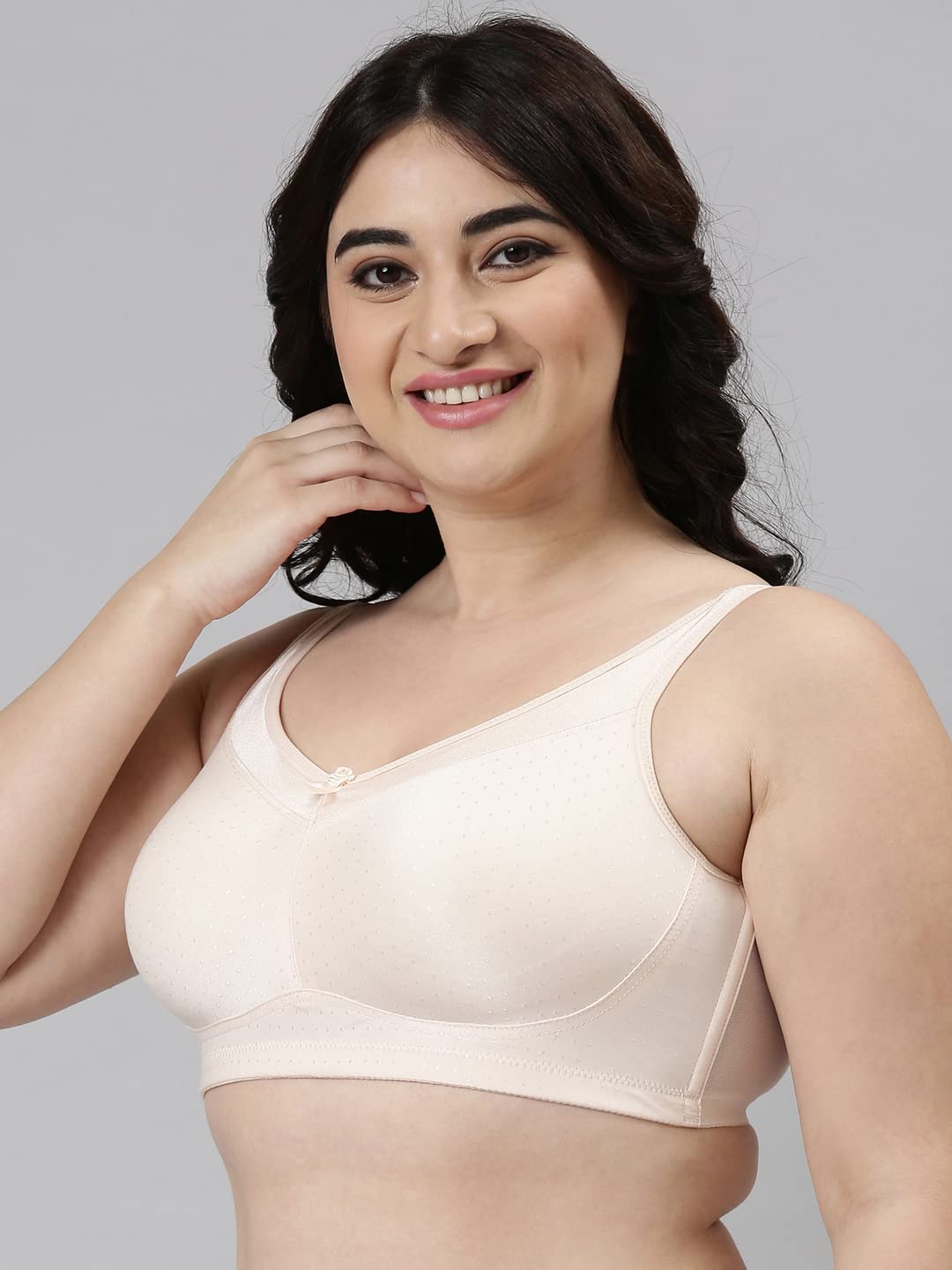 Enamor FB12 Full Support Smooth Super Lift Bra - Non-Padded, Wirefree & Full Coverage