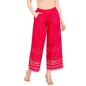 Aurelia Women'S Synthetic Palazzo Bottom (19Fea60033-500455_Pink_Xx-Large)
