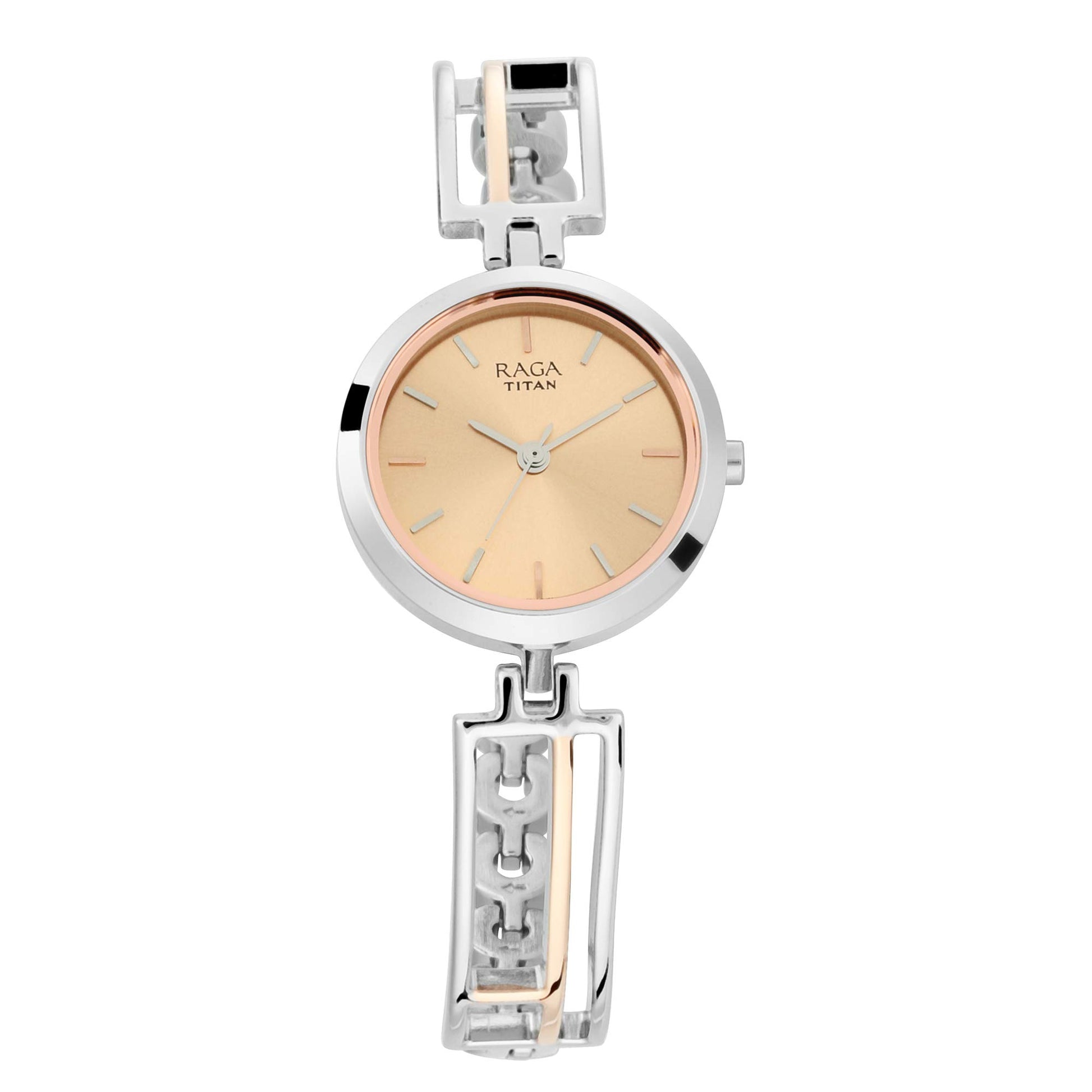 Titan Viva Analog Rose Gold Dial WomenS Watch-2622Km01