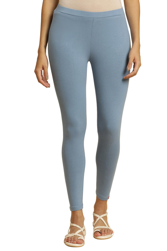W for Woman Womens Skinny Tight (23AUW60105-219246_Dusk Blue