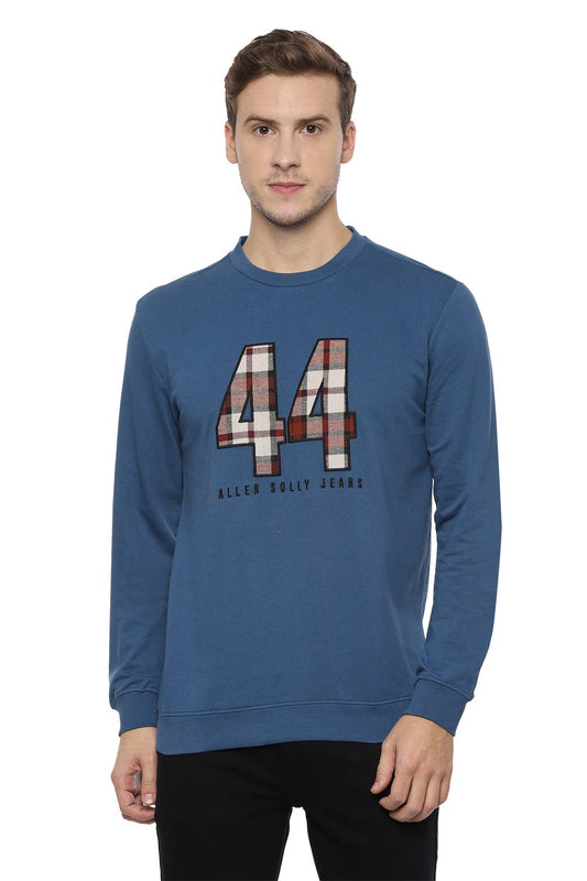 Allen Solly Men Cotton Hooded Crew Neck T-Shirt