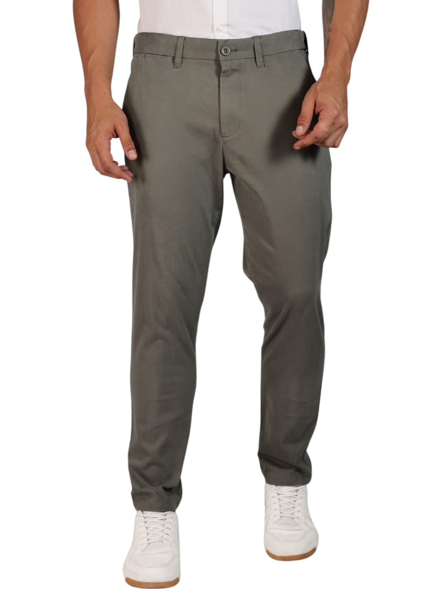 Thomas Scott | Mens | Slim Fit | Cotton Blend | Breathable Fabric | Stretchable Fabric | Casual | Semi Formal | Trouser | Chino