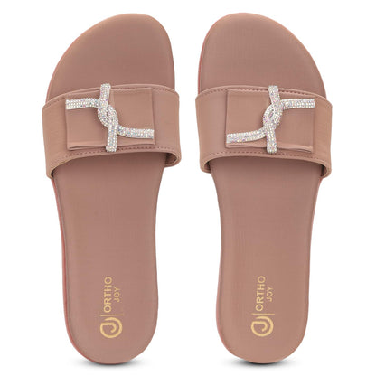 Ortho Joy Doctor Footwear For Women|| Fancy Slipper For Women || Orthopedic WomenS Fancy Slipper/Fancy Sandal For Women