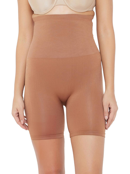 Clovia WomenS 4-In-1 Shaper - Tummy, Back, Thighs, Hips (Sw0007A24_Brown_Xxl)