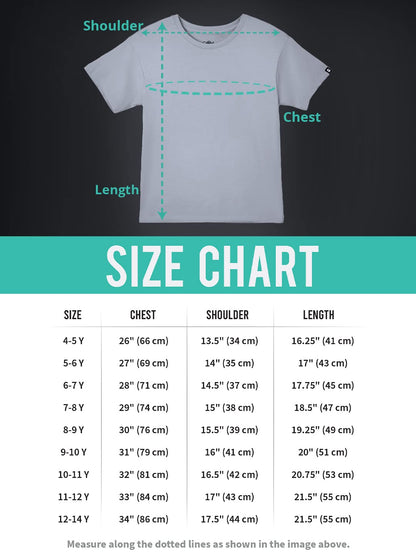 The Souled Store|Official Wonder Woman: Fierce Kids and Girl T-Shirts|Half Sleeve|Loose fit Graphic Printed| 100% Cotton Dark Bl