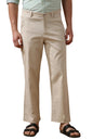 Dennis Lingo Men Beige Solid Straight fit Trousers
