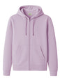ADRO Mens Cotton Neck Hooded Sweatshirt (ZHH-24-PLN-PU_Lavender