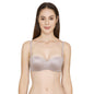 Zivame Womens Rayon Padded Underwire Full Coverage Bra Grey