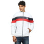 White Printed Kamachi Fit Jacket