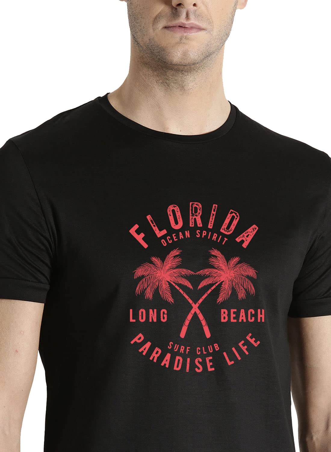 ADRO Florida Paradise Life Mens Printed T-Shirt