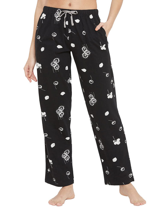 Clovia WomenS Cotton Print Me Pretty Pyjama Prints (Lb0001X99_Assorted_M)