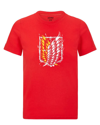ADRO Mens Attack on Titan Cotton T-Shirt (M)