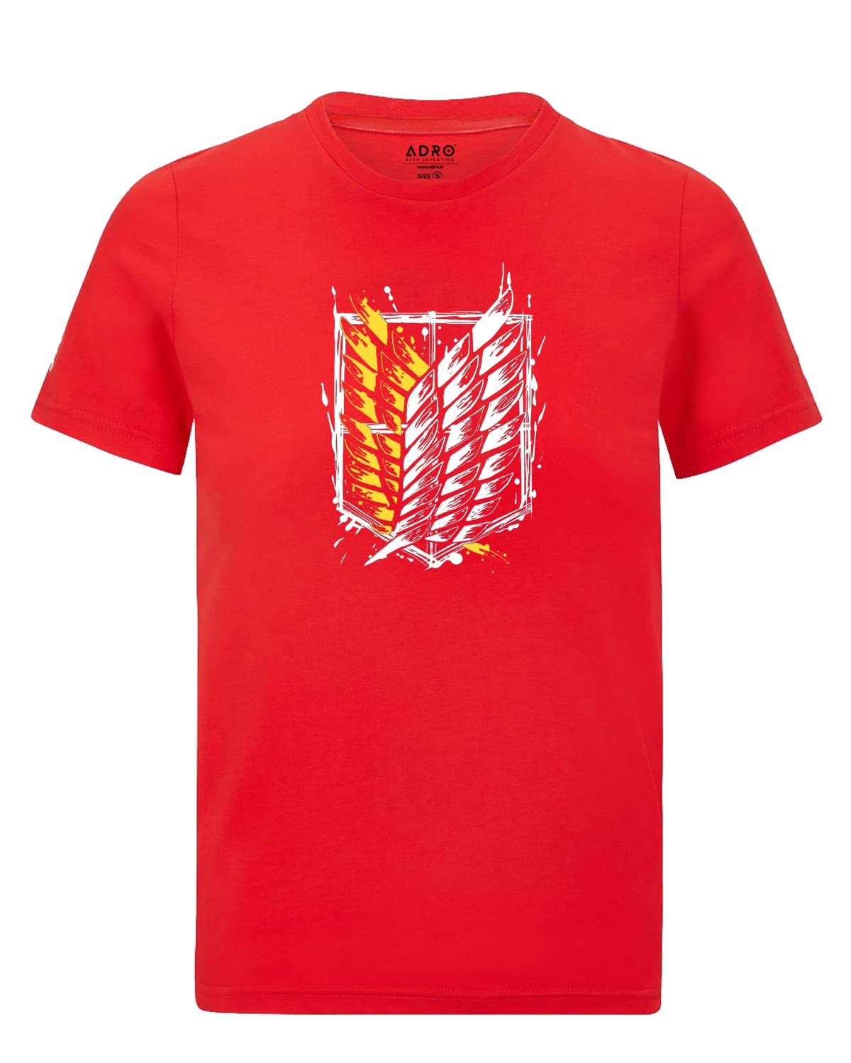 ADRO Mens Attack on Titan Cotton T-Shirt (S)