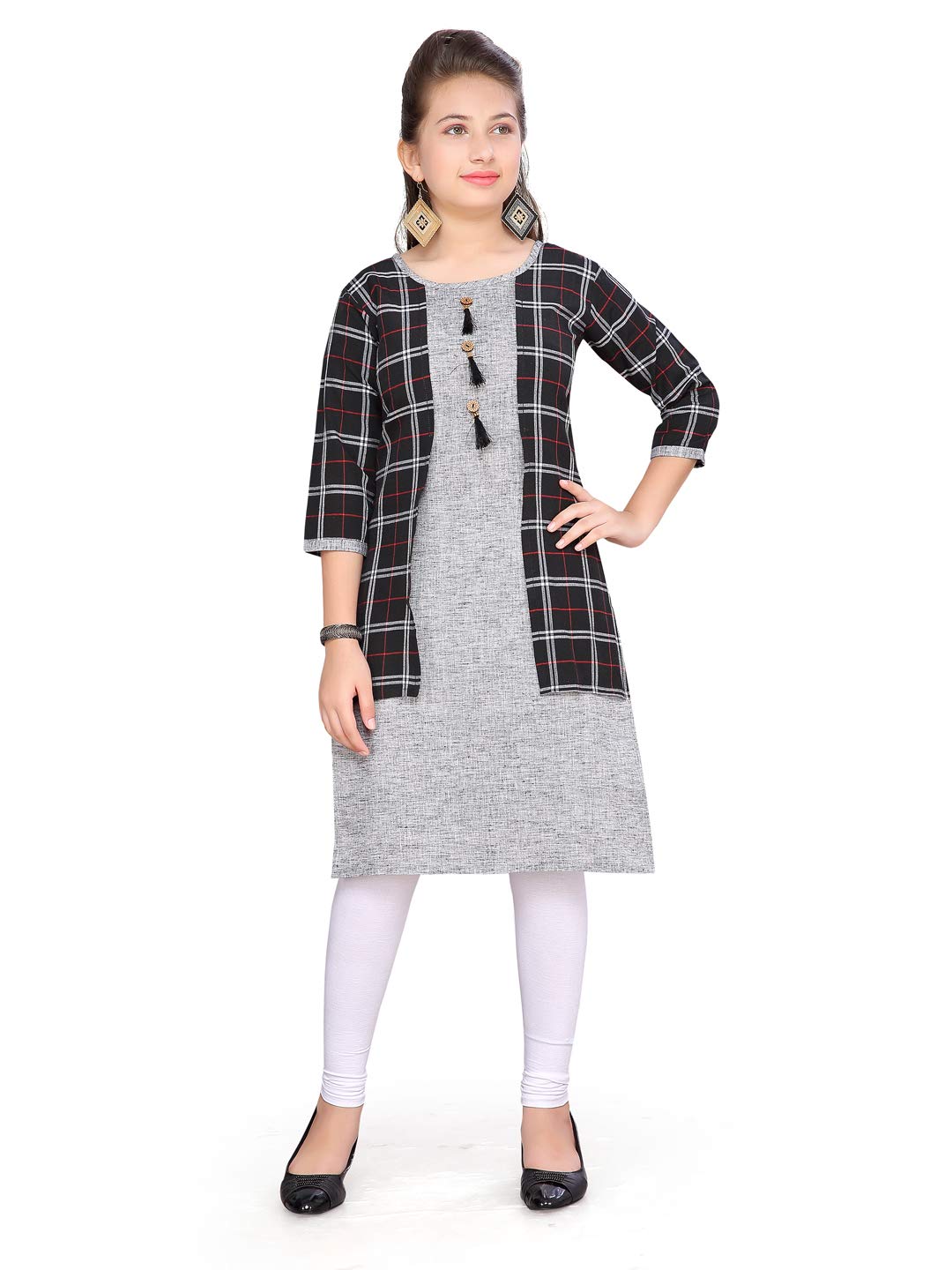 Aarika Cotton Salwar Suit (KURTI-TR-767-BLACK-36)