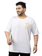 Rigo Printed Oversized T-Shirts | Plus Size Oversized Tees for Men | Drop Shoulder T-Shirt for Man