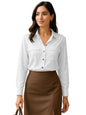 Greciilooks WomenS Regular Fit Western Shirt (Gl-W2215_White