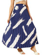 Kzully Polyester Western WomenS Skirts Navy Blue