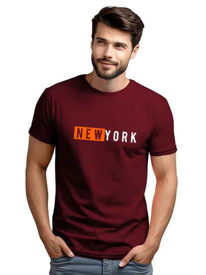 ADRO Tshirt for Men | Printed T Shirt for Men | 100% Cotton T-Shirt |Printed T Shirt | T-Shirts | RN24-NKY
