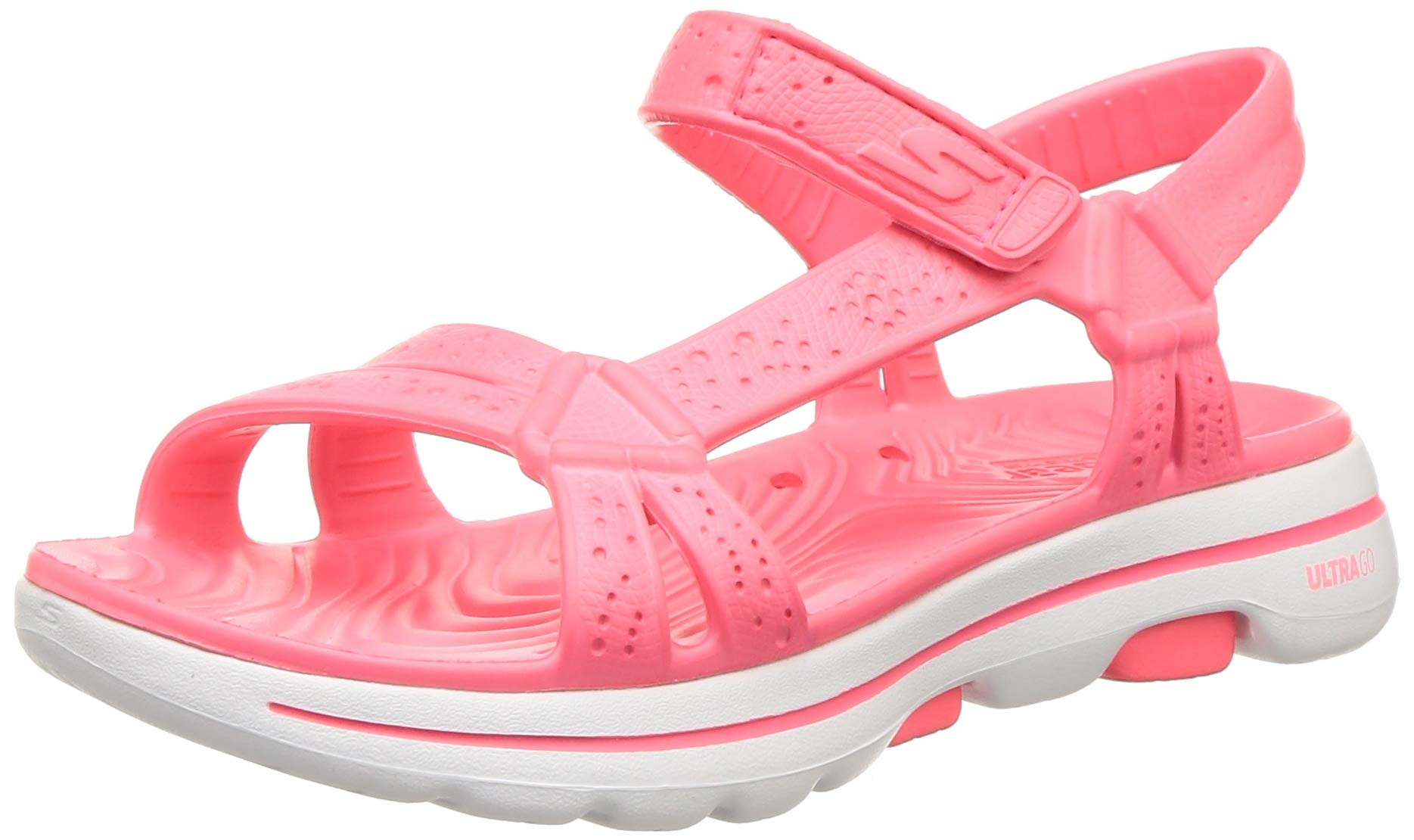 Skechers Women Go Walk 5 Foamies Tahiti Sandals & Floaters