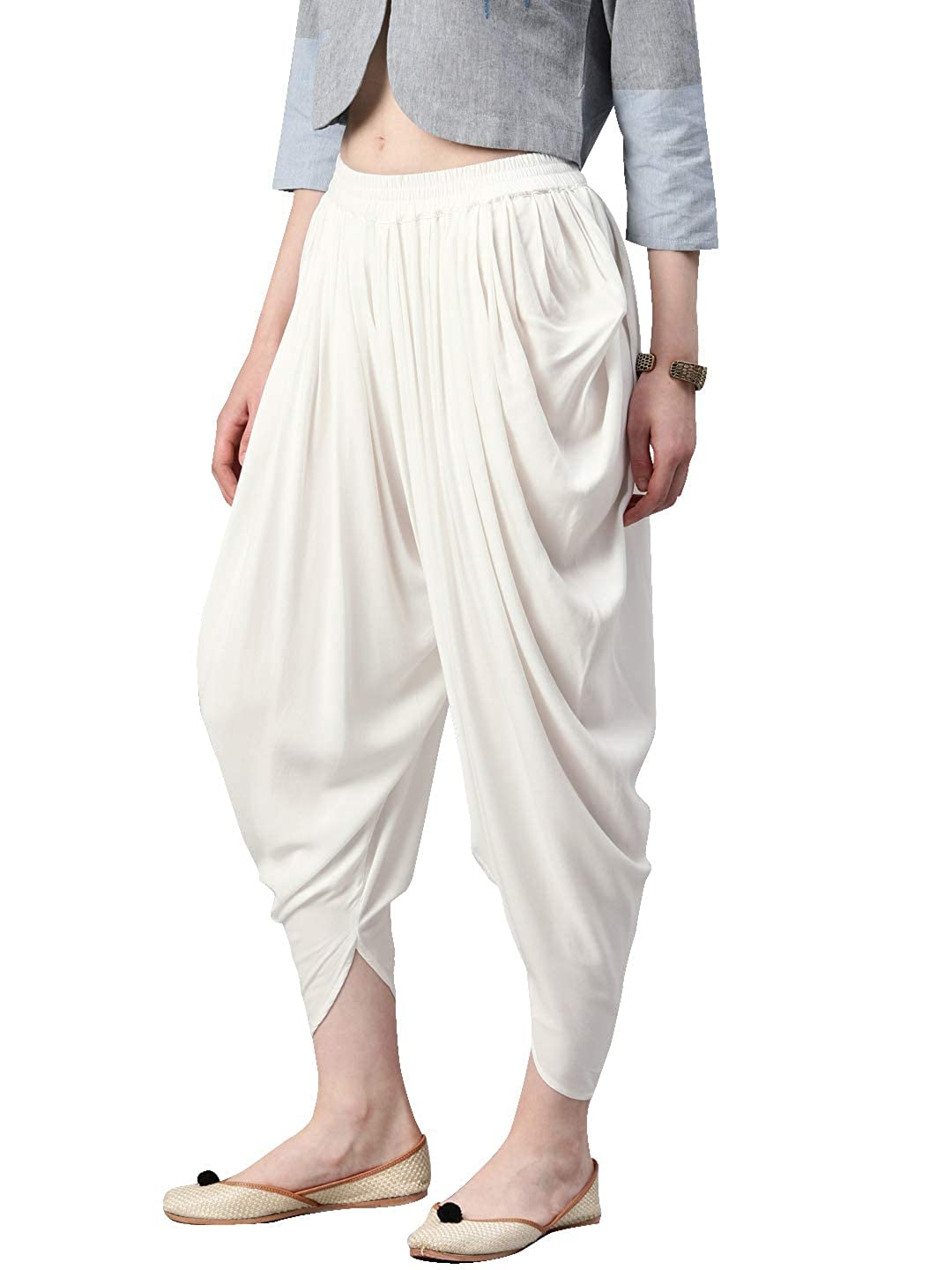 Digital Shopee Women Stylish Dhoti Pants Salwar Bottom Wear For Girls/Womens/Ladies