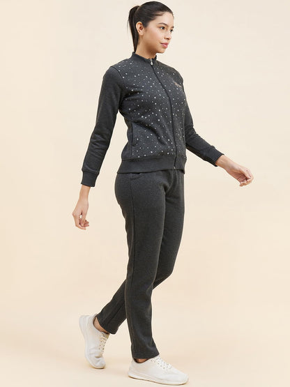 Sweet Dreams Women Printed Tracksuit