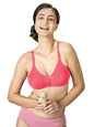 Lyra WomenS Cotton Non Padded Wire Free Seamless Bra Peachblossom