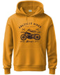 ADRO Mens Cotton Blend Neck Hooded Sweatshirt (H24-AME-MU_Mustard