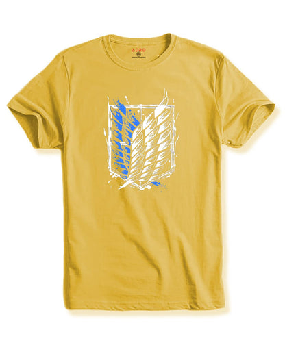 ADRO Mens Attack on Titan Cotton T-Shirt (S)