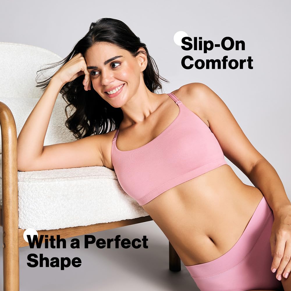 Nykd (Nyb165 Cotton Non Padded & Non Wired Full Coverage Slip On T-Shirt Bra For Women | Easy Breezy Soft Fabric With Hidden Sha