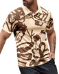 Noble Monk MenS Animal Print Regular Fit T-Shirt (T693_Nm_Arctic Wolf