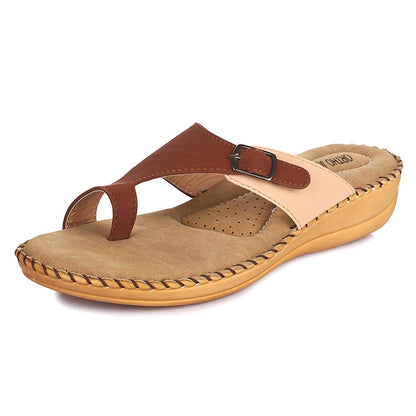 Ortho Joy WomenS Extra-Soft Doctor Ortho Slippers - Brown