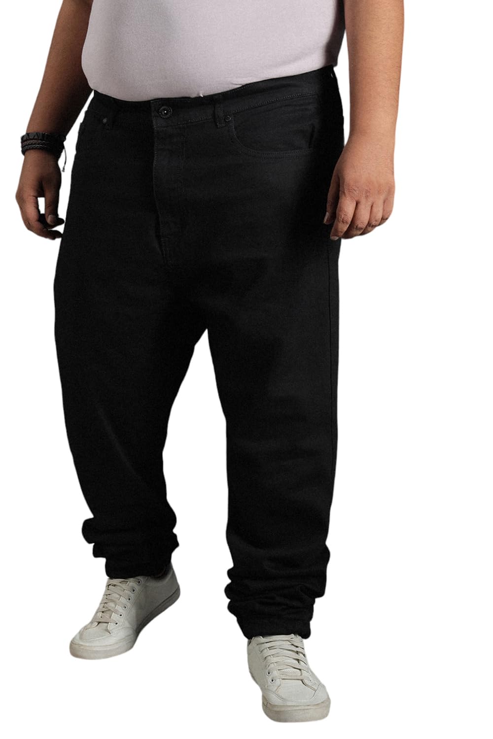 High Star MenS Regular Jeans (Hsmjns24F5_Black