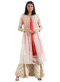 W for Woman Women's Art Silk A-Line Regular Kurta