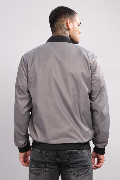 ADRO Mens Military Coat (JK24-PLN-GR_Grey