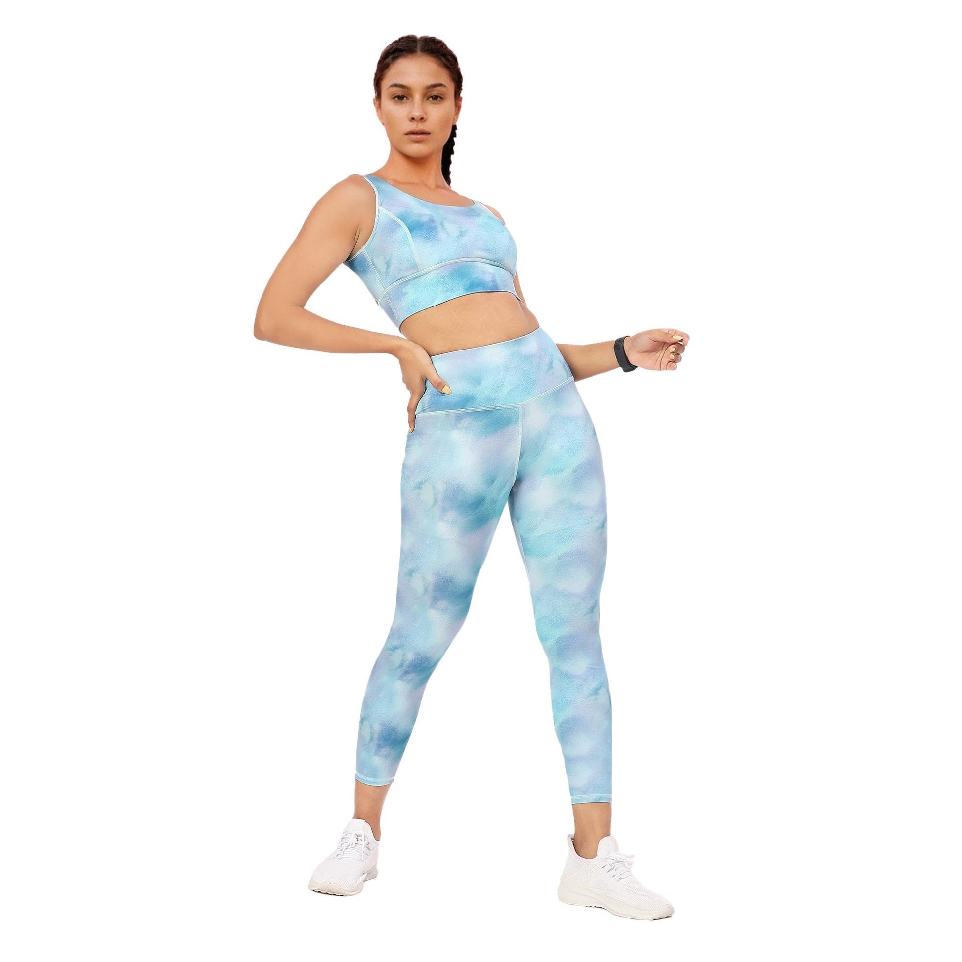 Enamor Womens Skinny Leggings (A607_Galaxy Splatter PRT