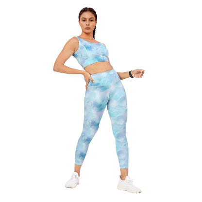 Enamor Womens Skinny Leggings (A607_Galaxy Splatter PRT