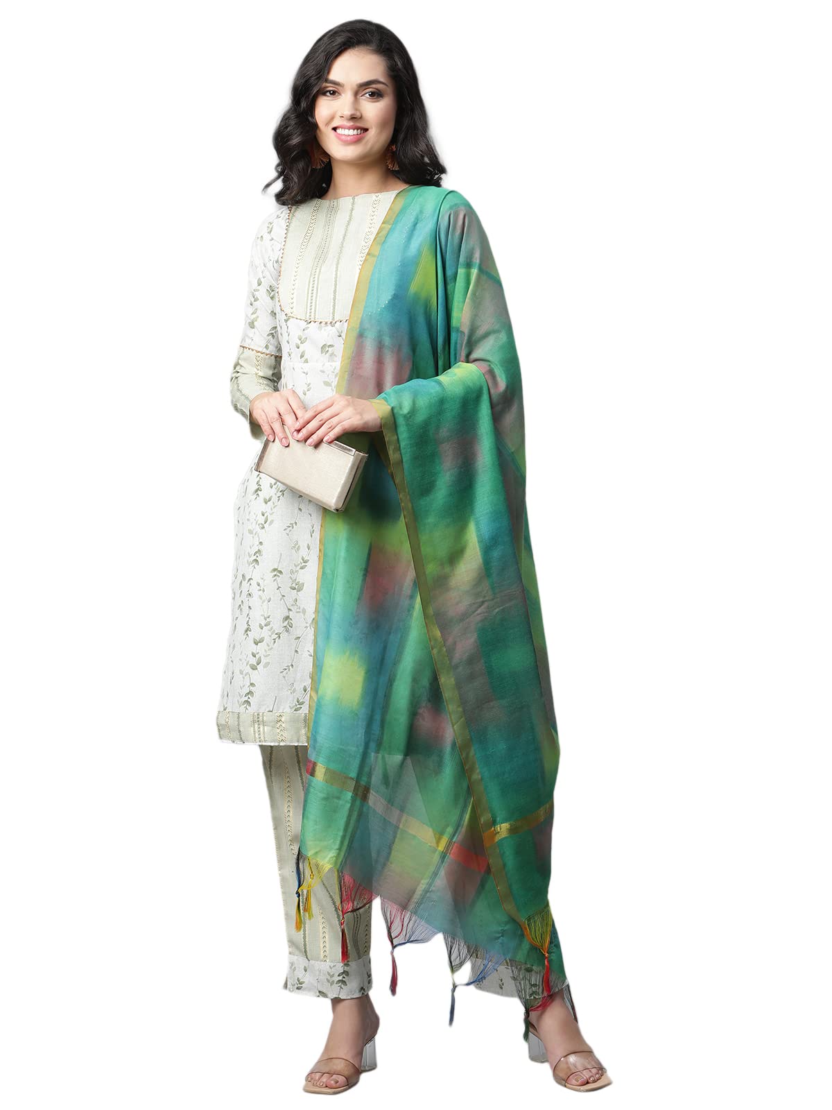 GRECIILOOKS Cotton Kurta Set for Women | Kurta Set | Kurti Set for Women | Festive Kurta Set for Women | Regular Fit Kurta Set for Women