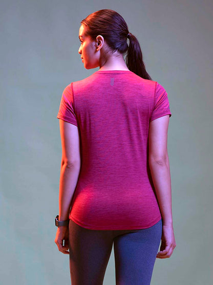 Lyra WomenS Rapid Dry Short Sleeve Breathable And Flexible Fit Active Top