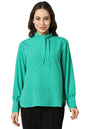 Allen Solly Women Regular Fit Printed Formal Full Sleeve Top
