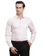 Turtle Men Pure Cotton Regular Fit Checkered Light Pink Formal Shirt