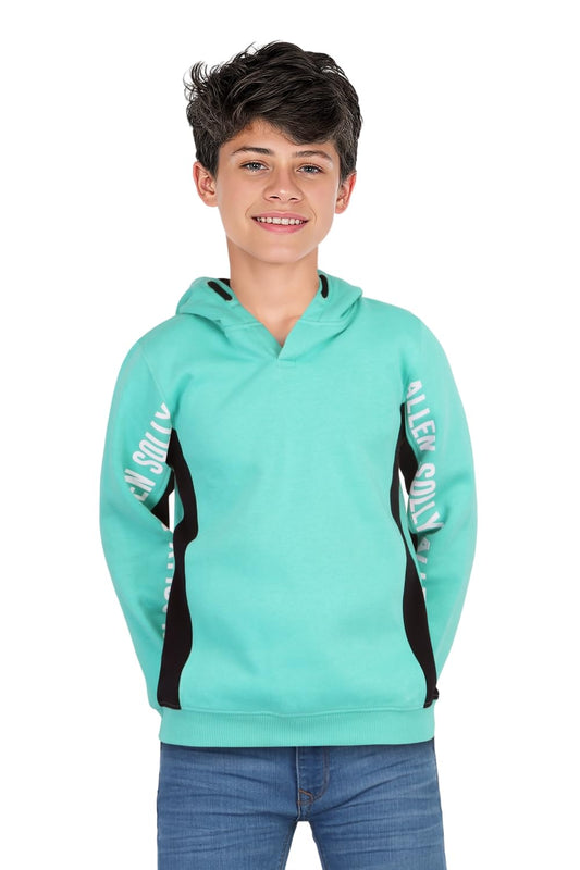 Allen Solly Boys Regular Fit Cotton Hooded Hoodie