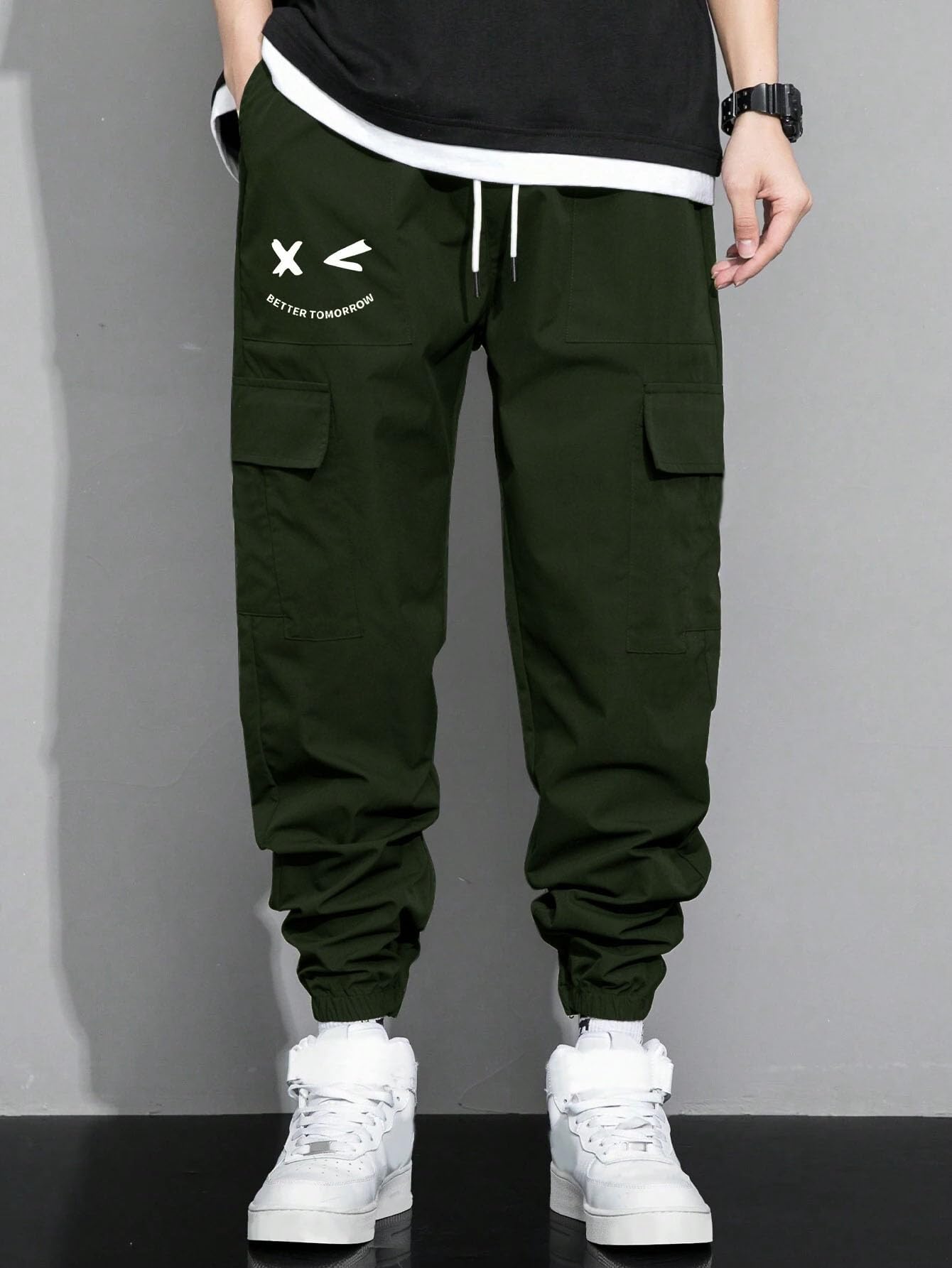 TAGAS Boys Relaxed Casual Mid Rise Pants (KC-2-X